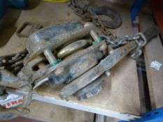 *Pair of Viper Lever Hoists 1500kg