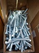 4kg of 8x80 Coach Screws
