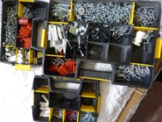 *Three Stanley Storage Boxes with Fixing for Plast