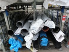 *Stillage of Guttering and Assorted Pipework (stil