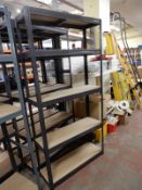 *Storalex Light Duty Racking 1800mm high, 300mm de