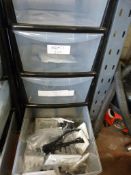 *Four Drawer Storage Unit Containing Electrical Co
