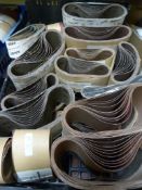 Large Quantity of Belt Sander Sanding Paper