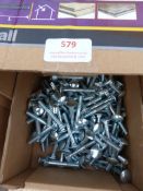 4kg of M8xL60mm Diall Cup Square Bolts