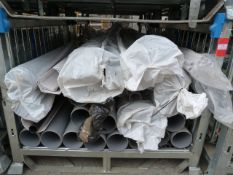 *Stillage of Plastic Pipe and Guttering (stillage
