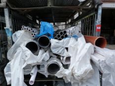 *Stillage of Guttering and Assorted Pipework (stil