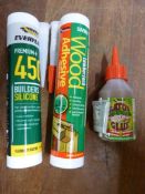 Three Boxed; Gator Glue, Wood Adhesive, and Builde