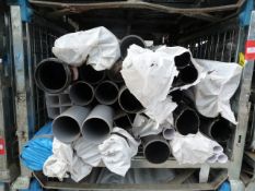 *Stillage of Assorted Plastic Pipe (stillage not i