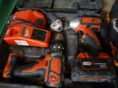 *Milwaukee Drill and Driver with One Battery and C