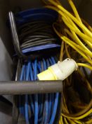 Various 240v and 110v Extension Cables