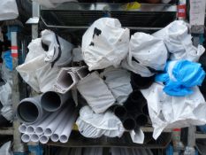 *Stillage of Plastic Pipe and Guttering (stillage