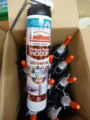 *12 Tubes of Unibond White Silicone Sealant