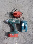 *Boschmann Impact Wrench with Charger and Spare Ba