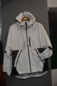 Lacoste White Shell Jacket Size: L