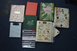 Eight Journals and Notebooks