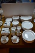 Churchill Samsonite Part Dinner Service 80+pcs