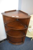 1930's Corner Shelf Unit