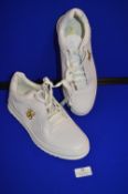 Siksilk White Trainers Size: 9