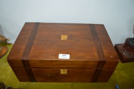 Victorian Mahogany Writing Slope