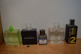 Five Paul Smith Gent's Fragrances