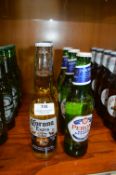 Three Corona and Three Peroni Beers 33cl