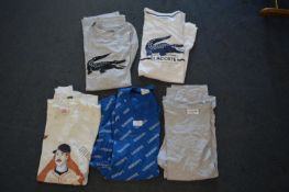 Five Lacoste T-Shirts