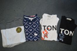 Four Assorted T-Shirts; Stone Island, etc.