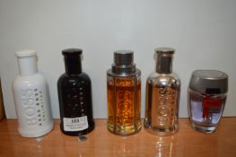 Five Hugo Boss Gent's Fragrances