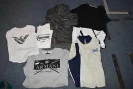Assorted Armani Tops, Sweatshirts, Jackets, etc.
