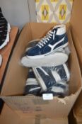 Five Pairs of Size: 44 Blue Trainers