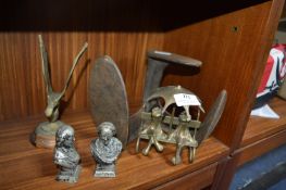 Shoe Last and Ornaments, etc.