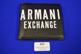 Armani Exchange Leather Wallet