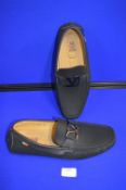 London Collection Black Loafers Size: 10