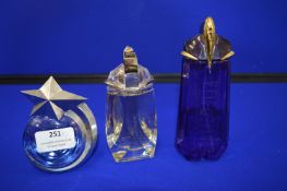 Three Mugler Ladies Fragrances
