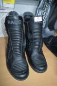 Pair of Race Ladies Motorbike Boots Size: 7