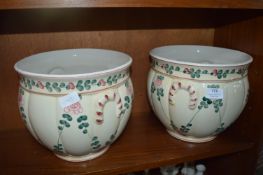 Pair of Large Planters