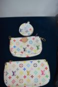 Two Clutch Bags and Pochette