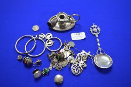 Costume Jewellery, Cufflinks, Candlestick, etc.