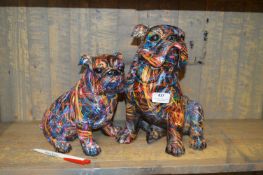Pair of Decorative Bulldogs