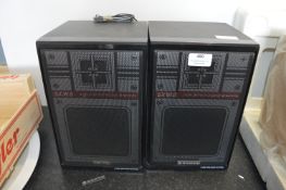 Pair of Sanyo Hi Fi Speakers 0.8ohms