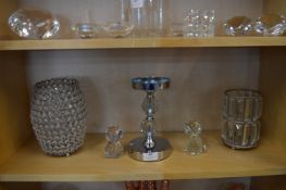 Mirrored Candle Holders etc.