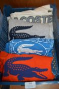Four Lacoste T-Shirts