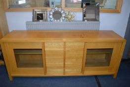 Solid Oak Sideboard (some marks on top)