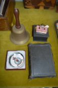 Bible, School Bell, Paperweights, etc.