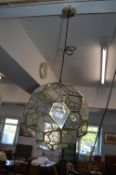 *Gilt Ceiling Light