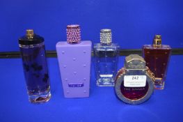 Four Police Ladies Fragrances plus Sinner Fragranc