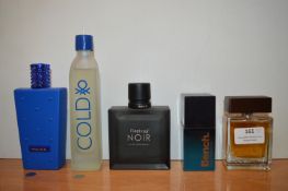 Five Assorted Gent's Fragrances; Dolce & Gabbana,