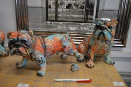 Pair of Small Bulldogs (one AF)