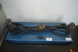 Bank of Three Spotlight Bulbs