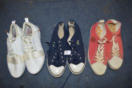 Three Pairs of Assorted Shoes